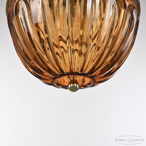 Подвесной светильник Bohemia Ivele Crystal 5480/22 G Amber/M-1H