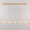 Подвесной светильник Delight Collection MD25030003-5B gold/clear