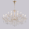 Подвесная люстра Crystal Lux CRISTELLE SP12+6 GOLD