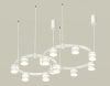 Комплект подвесного светильника Ambrella Light Techno Ring XR92081001 (A9208x2, C9236, C9231, N8444)