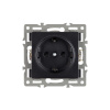 Механизм электрической розетки Arlight SCT-MEU1-PL-BK (250V, 16A) 043731