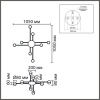 Потолочный светильник Lumion Comfi Benua 8305/8C