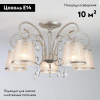 Потолочная люстра Eurosvet Liona 60065/5 серебро