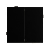 Механизм выключателя двухклавишный непроходной Arlight SWT-TENDO-MK02-PL-BK (230V, 10A) 054059