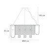 Подвесная люстра Arte Lamp Denebola A4074LM-10CC
