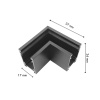 Угловой соединитель Favourite Logica 1013-CU-002