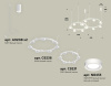 Комплект подвесного светильника Ambrella Light Techno Ring XR92081003 (A9208x2, C9236, C9231, N8433)