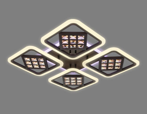Потолочная светодиодная люстра Ambrella Light Acrylica Ice FA287