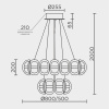 Подвесная люстра Modelux ML.2520.800.500 GD