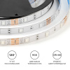 Светодиодная влагозащищенная лента OGM 12В 5050 7,2Вт/м RGB 5м IP65 LSE-284