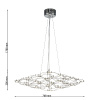 Подвесная люстра Favourite Thinner 4305-8P