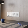 Розетка с USB, А+А Voltum S70 VLS040401 (белый глянцевы