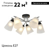 Потолочная люстра Escada Lavatera 2132/6P