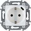 Розетка с/з с USB тип C со шторками Legrand Inspiria 673770