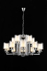 Подвесная люстра iLamp King RM6201-10+5 CR+CL