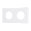 Рамка стеклянная на 2 поста Arlight FRM-GLARE-GC-2-WH 043835