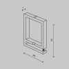 Крепеж для ремня (10 шт.) Maytoni Pendant system Parity TRA130BS-B