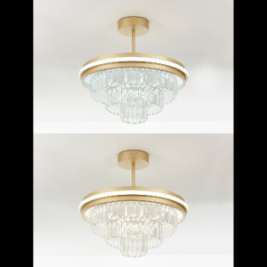 Люстра на штанге Natali Kovaltseva Crystal LED LAMPS 81115/3C