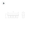 Трековый светильник Arlight Mag-Orient-Krater-L195-12W Day4000 035580