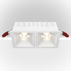 Встраиваемый светильник Maytoni Technical Alfa LED DL043-02-15W4K-D-SQ-W