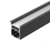 Алюминиевый профиль Arlight SL-LINIA52-3L-F-2000 ANOD BLACK 044685