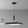 Потолочный светильник Maytoni Zon C032CL-90W4K-SQ-B