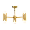 Подвесная люстра Elstead Lighting MARVELE6-AB-OPAL