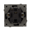 Механизм выключателя одноклавишный непроходной Arlight SWT-TENDO-MK01-PL-BK (230V, 10A) 054035