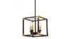 Подвесная люстра Lumina Deco Waldorf LDP 1140-4 BK+MD