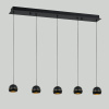 Подвесная люстра DeLight Collection MD21001034-5B black/gold