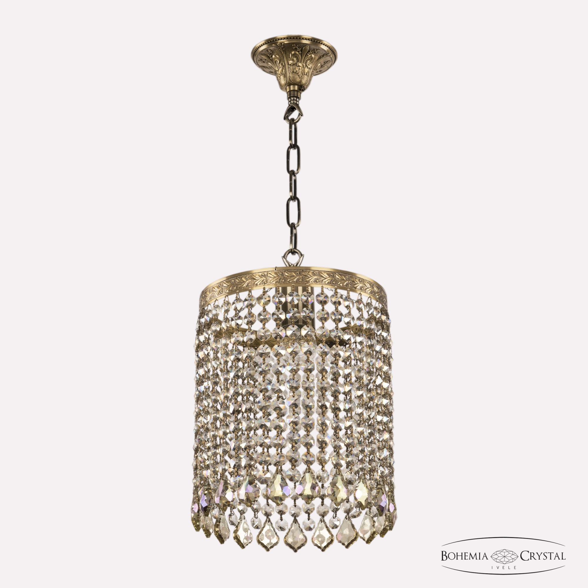 Подвесной светильник Bohemia Ivele Crystal 19201/20IV Pa Leafs R801