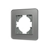 Рамка стеклянная на 1 пост Arlight FRM-OMALI-SFGS-1-GR 049677